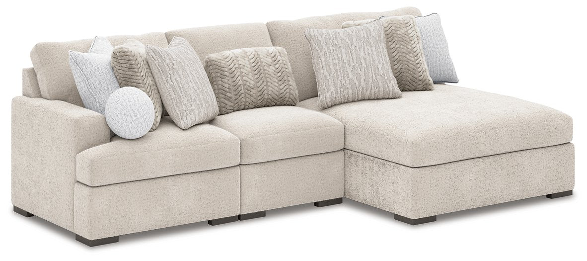 Cuddle Plush Sectional with Chaise