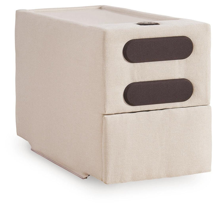 Modmax Balanced Sectional with Audio and Storage Consoles
