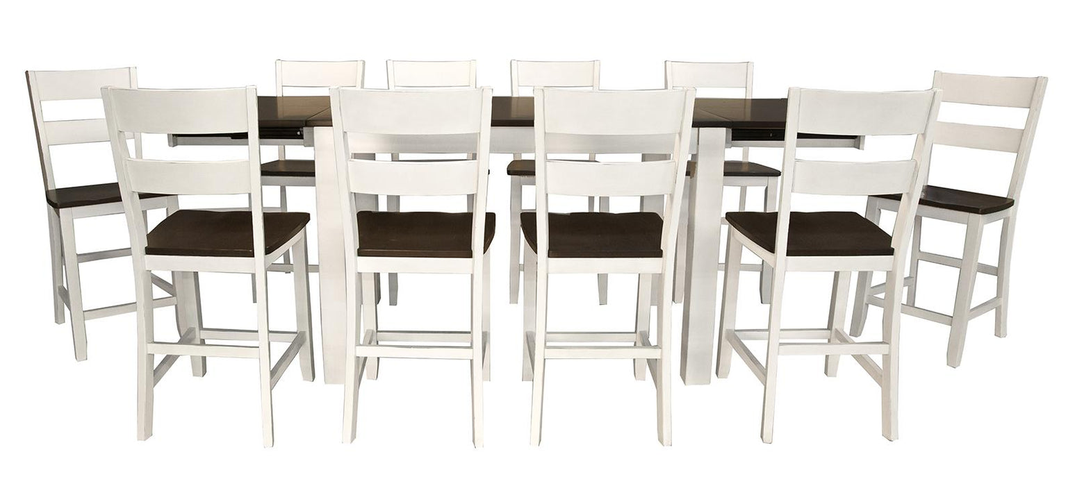 A-America Furniture Mariposa Gathering Table in Coffee