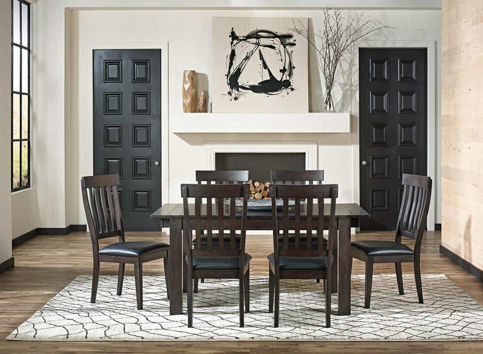 A-America Furniture Mariposa Rectangular Dining Table in Warm Grey