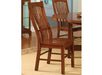 A-America Laurelhurst Slatback Side Chair in Mission Oak (Set of 2) image