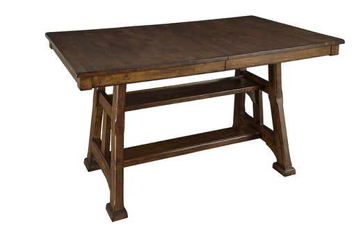 A-America Ozark Gathering Height Trestle Dining Table in Mango image