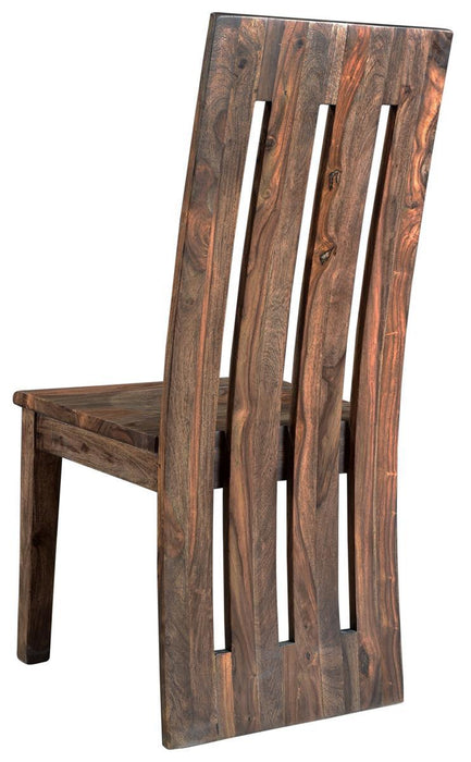 Coast to Coast Brownstone Dining Chair in Nut Brown (Set of 2)
