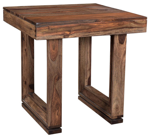 Coast to Coast Brownstone End Table in Nut Brown image