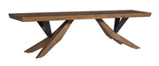 Coast to Coast Imports Clifton Dining Bench in Light Brown Matte image