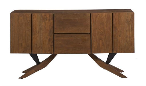 Coast to Coast Imports Clifton Sideboard in Light Brown Matte image
