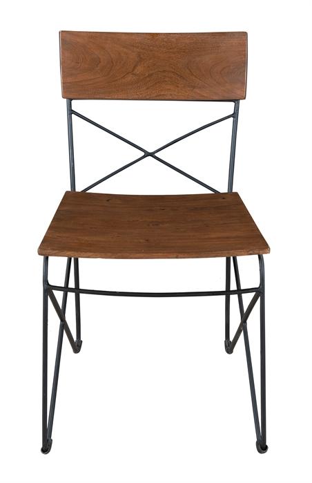 Coast to Coast Imports Highlander Dining Chair in Canyon Brown (Set of 2) image