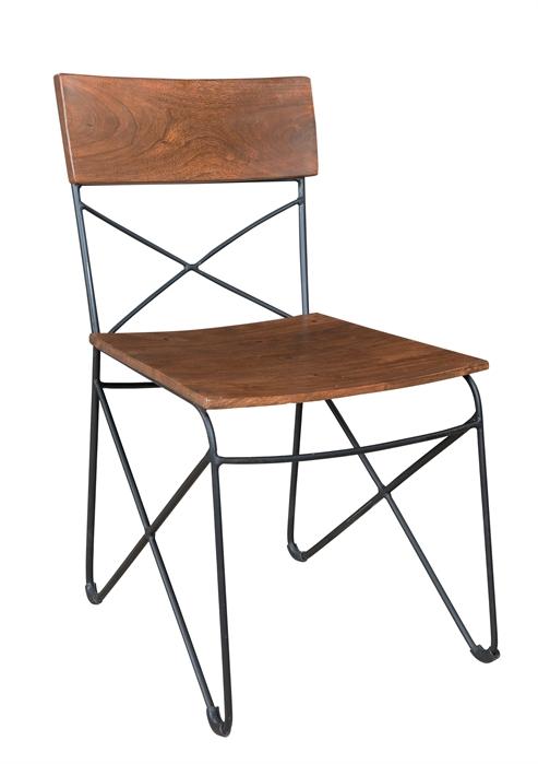 Coast to Coast Imports Highlander Dining Chair in Canyon Brown (Set of 2)