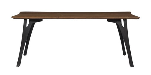 Coast to Coast Imports Parker Dining Table in Light Brown Matte image