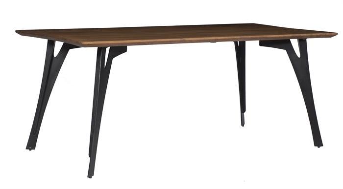Coast to Coast Imports Parker Dining Table in Light Brown Matte