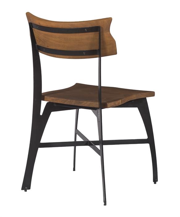 Coast to Coast Imports Parker Side Chair in Light Brown Matte (Set of 2)