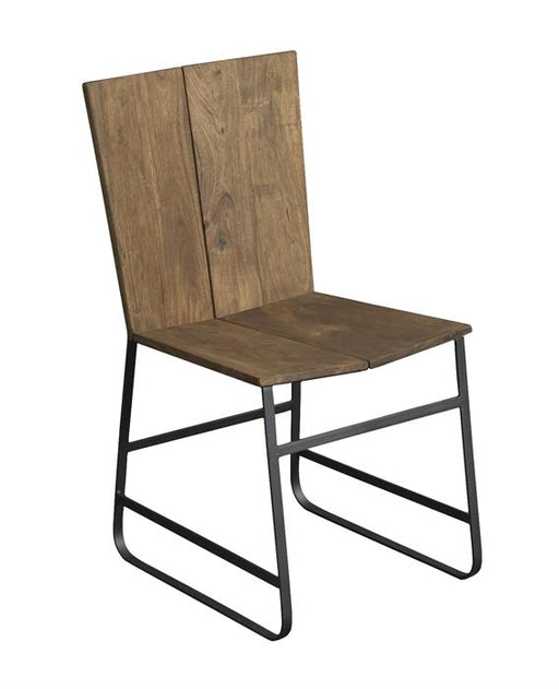 Coast to Coast Imports Sequoia Dining Chair in Light Brown (Set of 2) image