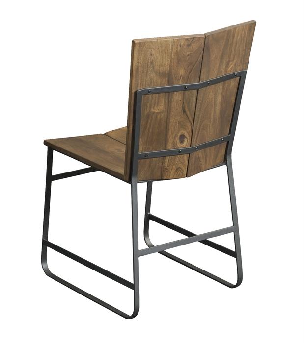 Coast to Coast Imports Sequoia Dining Chair in Light Brown (Set of 2)