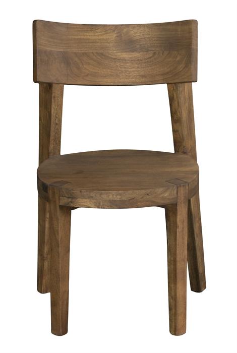 Coast to Coast Imports Sequoia Dining Chair in Light Brown (Set of 2)