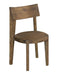 Coast to Coast Imports Sequoia Dining Chair in Light Brown (Set of 2) image