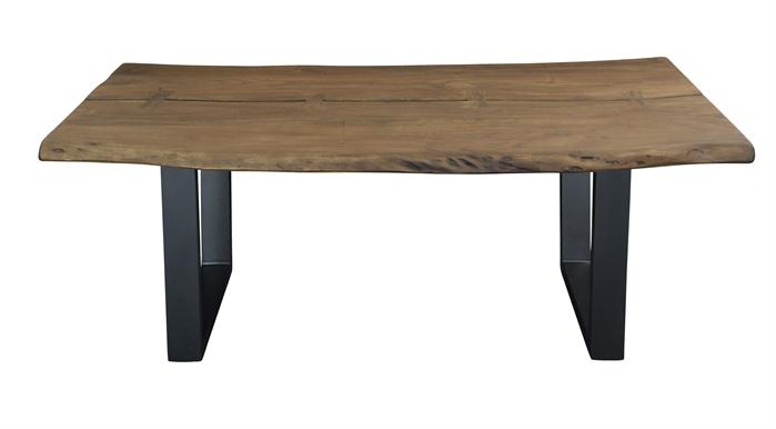 Coast to Coast Imports Sequoia Dining Table in Light Brown