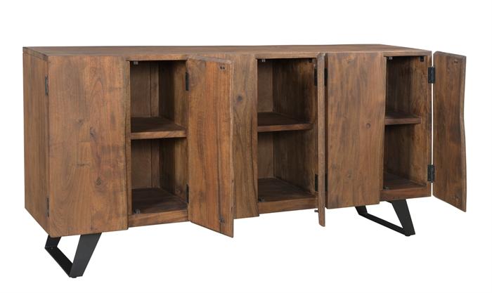 Coast to Coast Imports Sequoia Sideboard in Light Brown