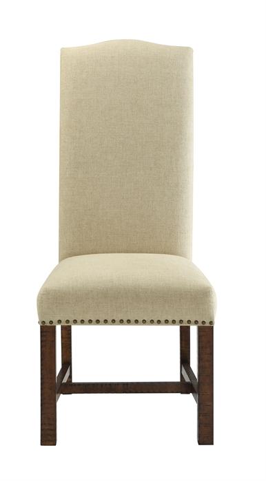 Coast to Coast Imports Woodbridge Dining Chair in Chatterly Brown (Set of 2 )