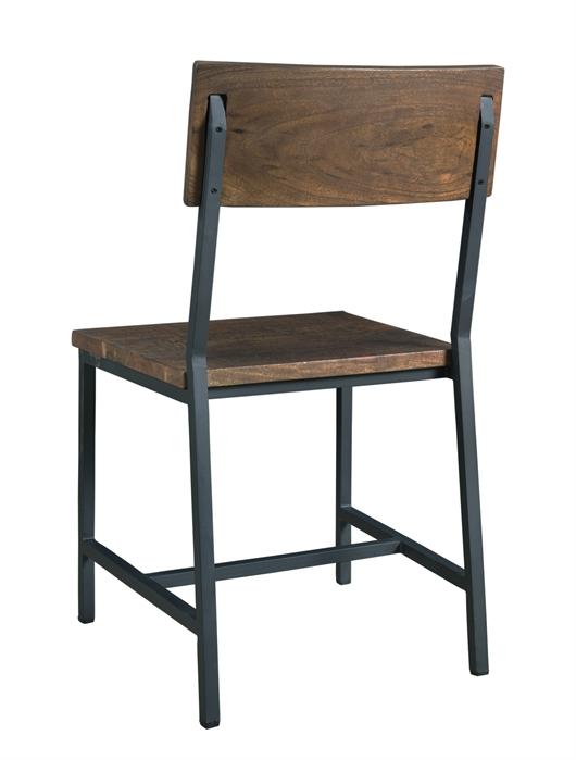 Coast to Coast Imports Woodbridge Dining Chair in Distressed Brown (Set of 2)