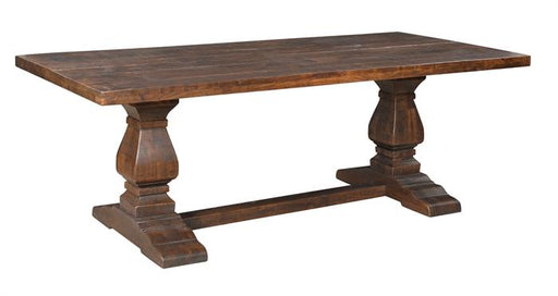 Coast to Coast Imports Woodbridge Dining Table in Distressed Brown image