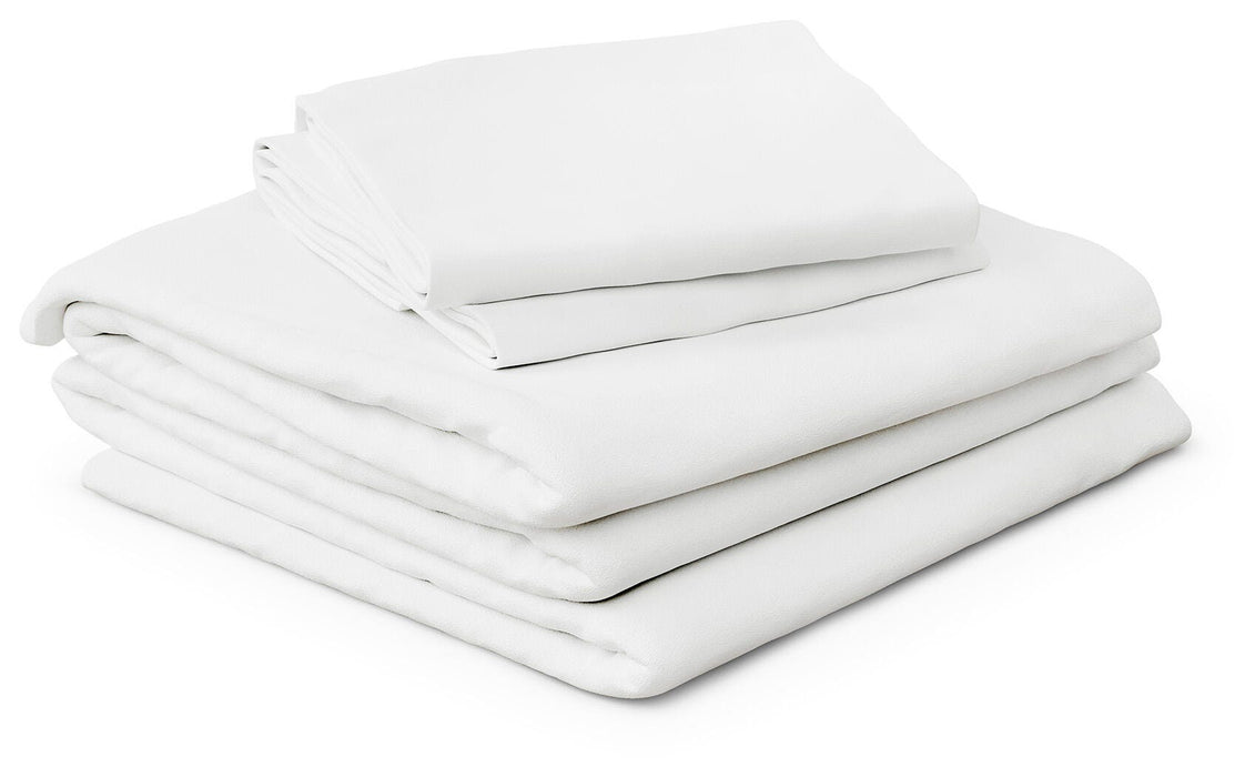 RH Mattress Protect Bundle Top of Bed