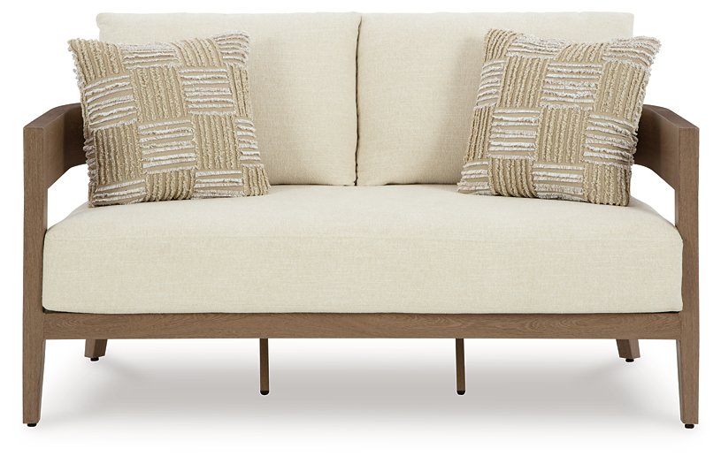 Serene Bay Outdoor Loveseat with Cushion