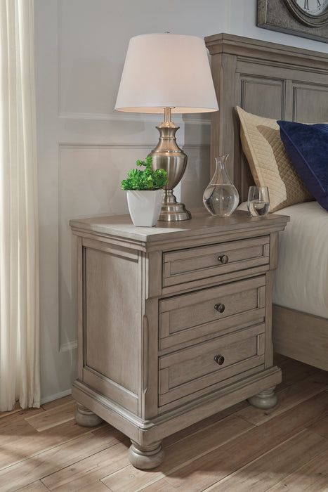 Lettner Signature Design by Ashley Two Drawer Nightstand image
